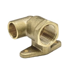 End Feed Backplate Adaptor Side Angle (15mm x 1/2 BSP)