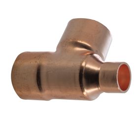 End Feed End Reduced Tee (28mm x 15mm x 28mm)