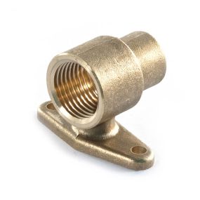 End Feed Backplate Adaptor Straight F x F (15mm x 1/2 BSP)