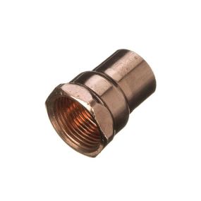 End Feed Female Iron Straight Adaptor (Copper) (35mm x 1.1/4 BSP)