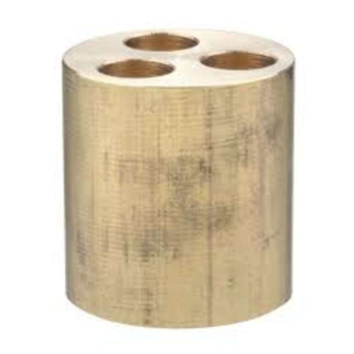 End Feed Brass Bullet Manifold (22mm x 10mm) (3-Way)